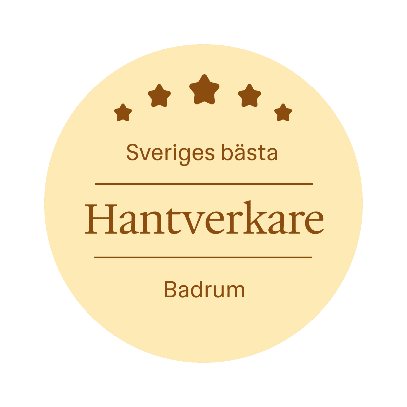 Sveriges bästa hantverkare för badrumsrenovering