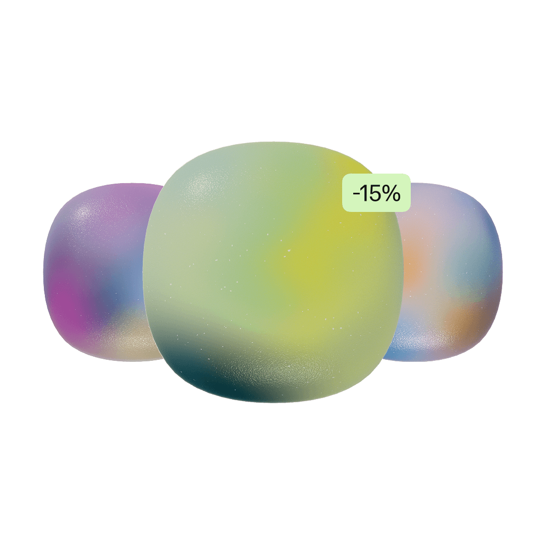 15 procent samlingsrabatt