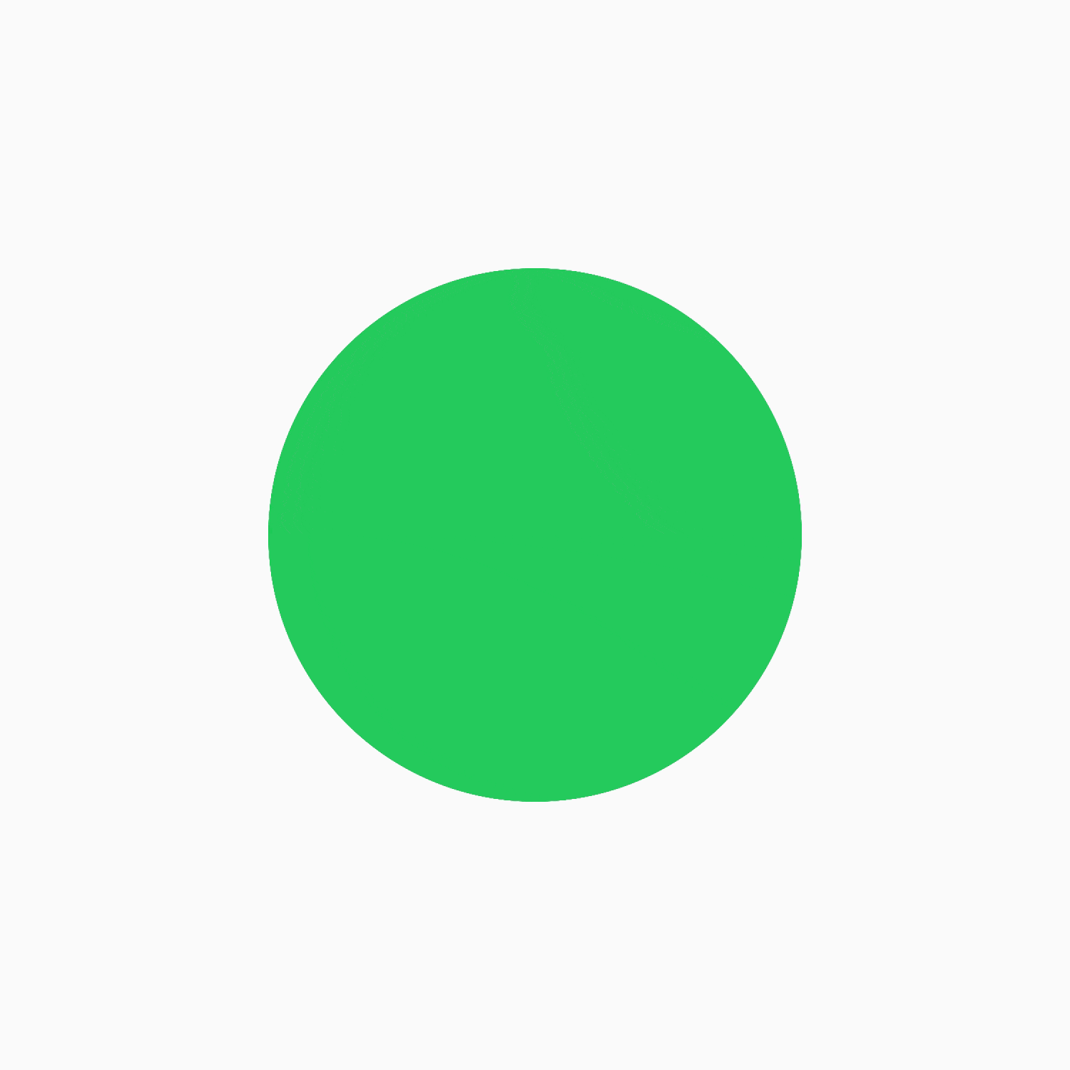 Animation av cirkel